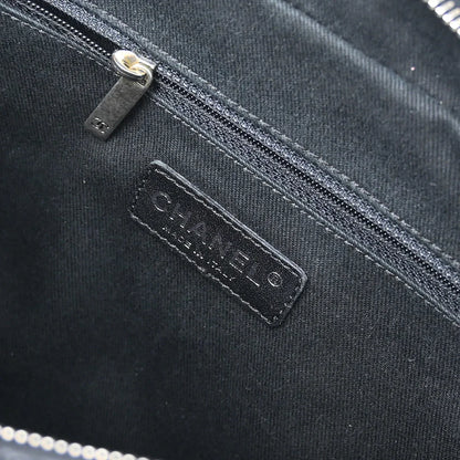 Chanel 2006-2008 Black Calfskin Wild Stitch Handbag