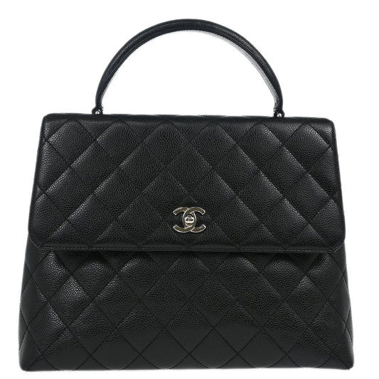 Chanel 2000-2001 Black Caviar Handbag