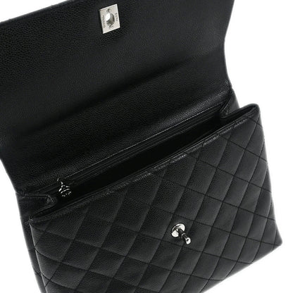 Chanel 2000-2001 Black Caviar Handbag