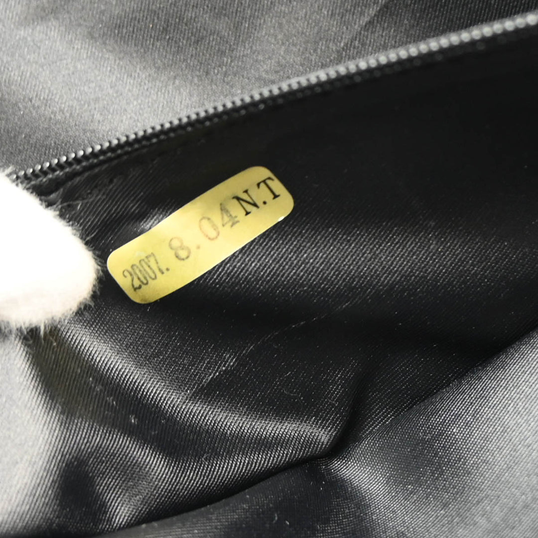 Chanel 2005-2006 Black Velvet Single Flap Shoulder Bag Chanel 2005-2006 Black Velvet Single Flap Shoulder Bag