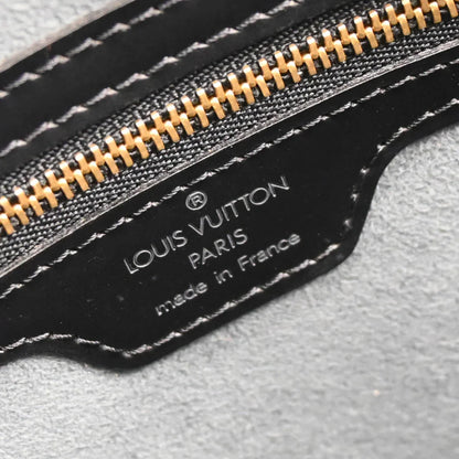 Louis Vuitton 2002 Black Epi Lussac Shoulder Bag M52282