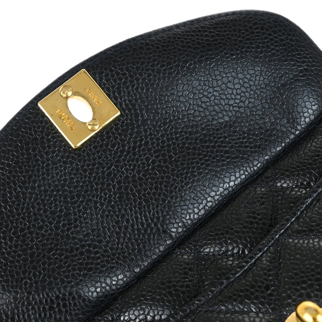 Chanel 1991-1994 Black Caviar Camera Bag Mini – AMORE Chanel 1991-1994 Black Caviar Camera Bag Mini – AMORE