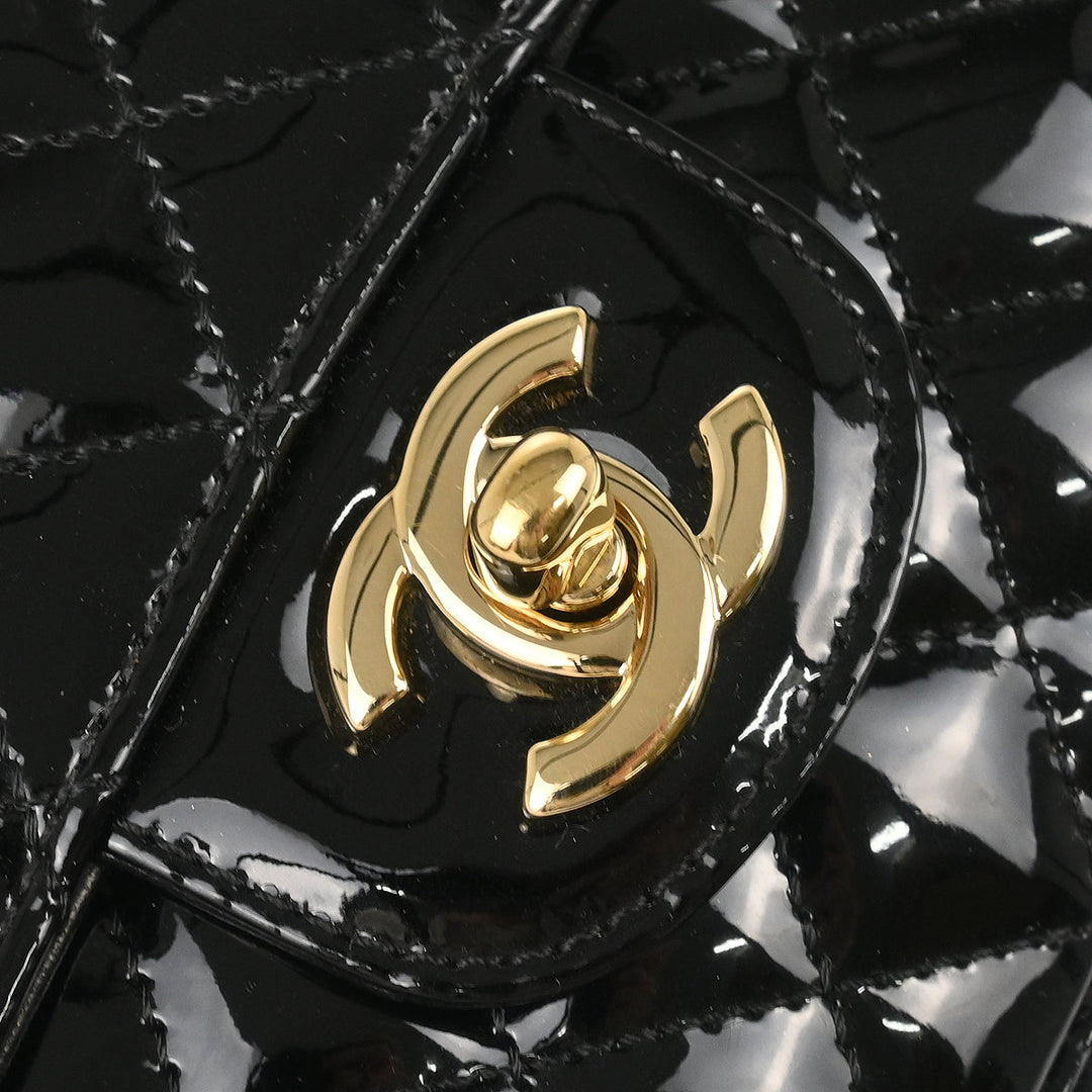Chanel 2009-2010 Black Patent Leather Ginza 5th Anniversary Chanel 2009-2010 Black Patent Leather Ginza 5th Anniversary