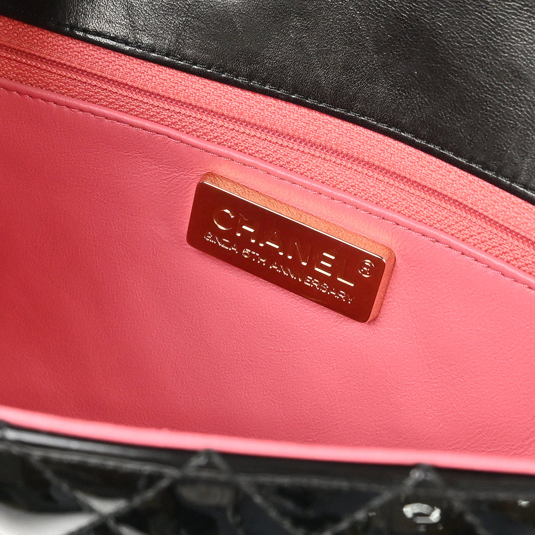 Chanel 2009-2010 Black Patent Leather Ginza 5th Anniversary Chanel 2009-2010 Black Patent Leather Ginza 5th Anniversary