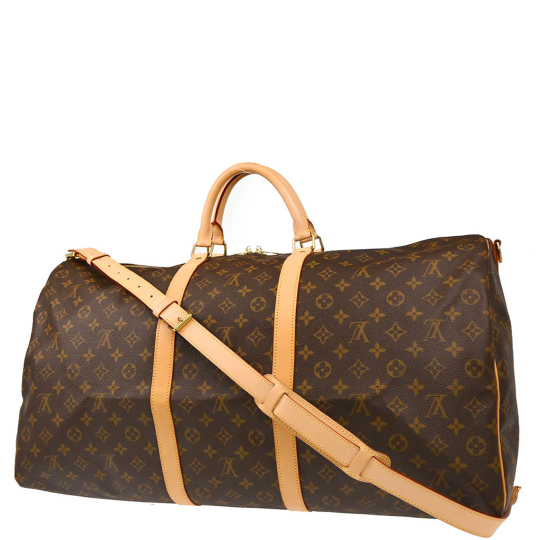 Louis Vuitton Monogram Keepall Bandouliere 60 2way Shoulder