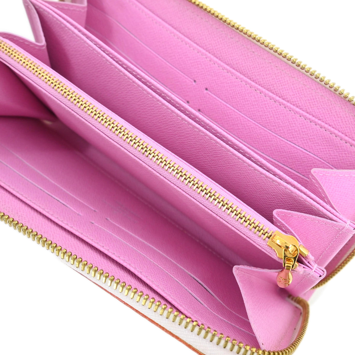 Louis Vuitton 2010 White Multicolor Zippy Wallet M60241