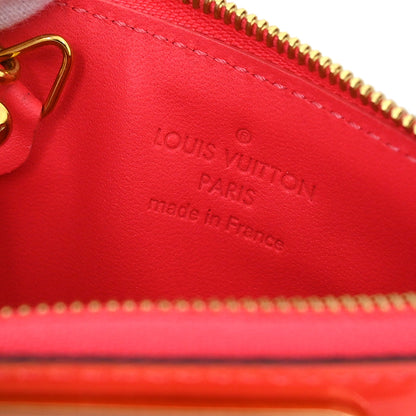 Louis Vuitton 2015 Pink Vernis Pochette Cles NM Coin Wallet M93204