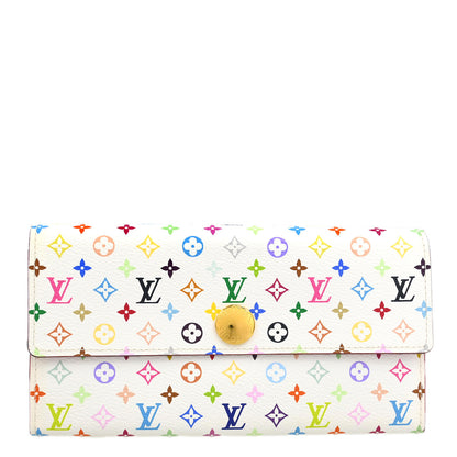 Louis Vuitton 2013 Multicolor Portefeuille Sarah Wallet M93744