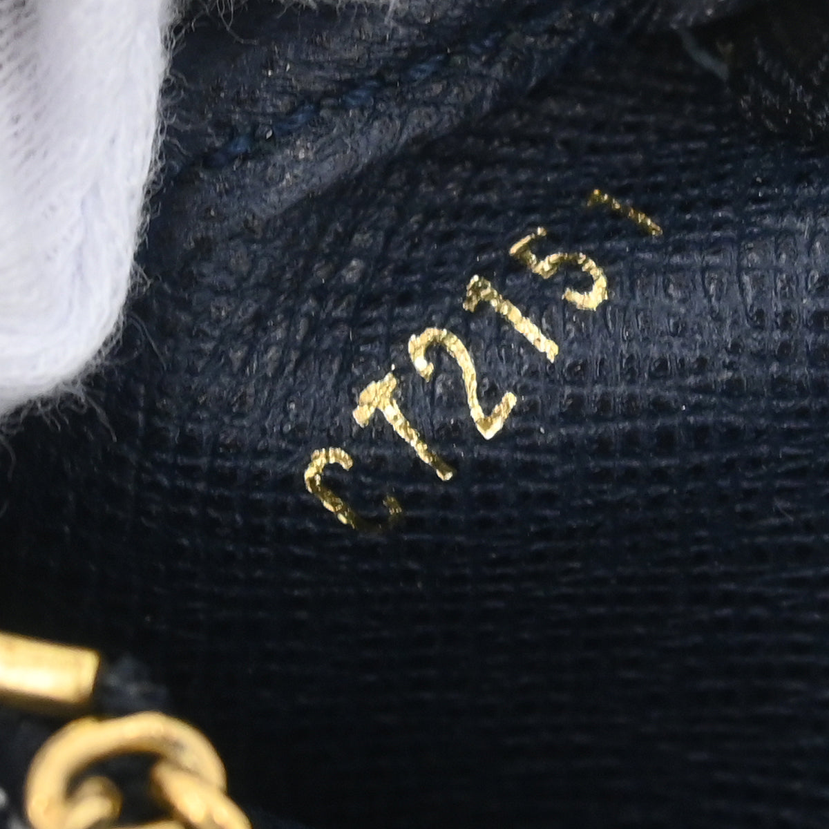 Louis Vuitton 2011 Navy Monogram Idylle Pochette Cles Coin Case M62995