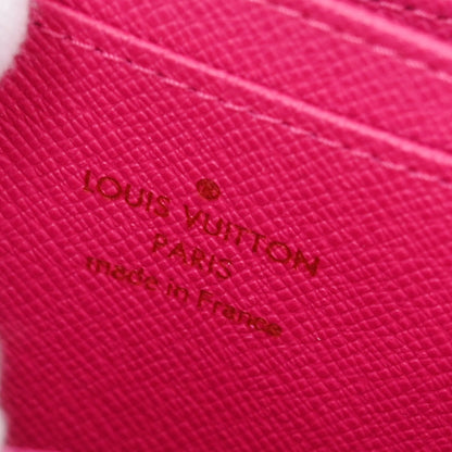 Louis Vuitton 2012 Black Multicolor Zippy Coin Purse Wallet M93740