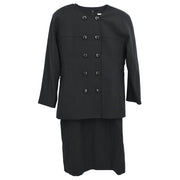 Balenciaga Setup Suit Jacket Dress Black #11