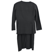 Balenciaga Setup Suit Jacket Dress Black #11