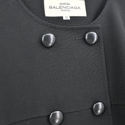 Balenciaga Setup Suit Jacket Dress Black #11