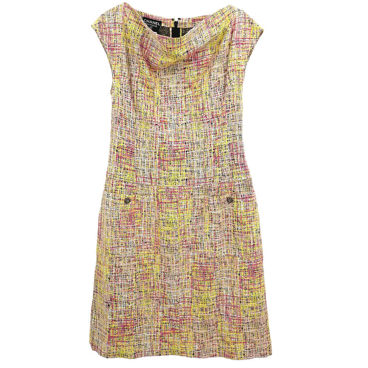 Chanel 1998 Sleeveless Dress Beige #40