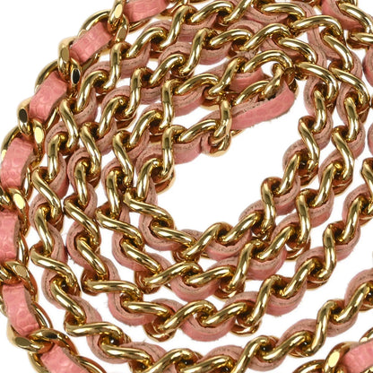 Chanel 2005-2006 Pink Caviar Timeless WOC Chain Shoulder Wallet Bag