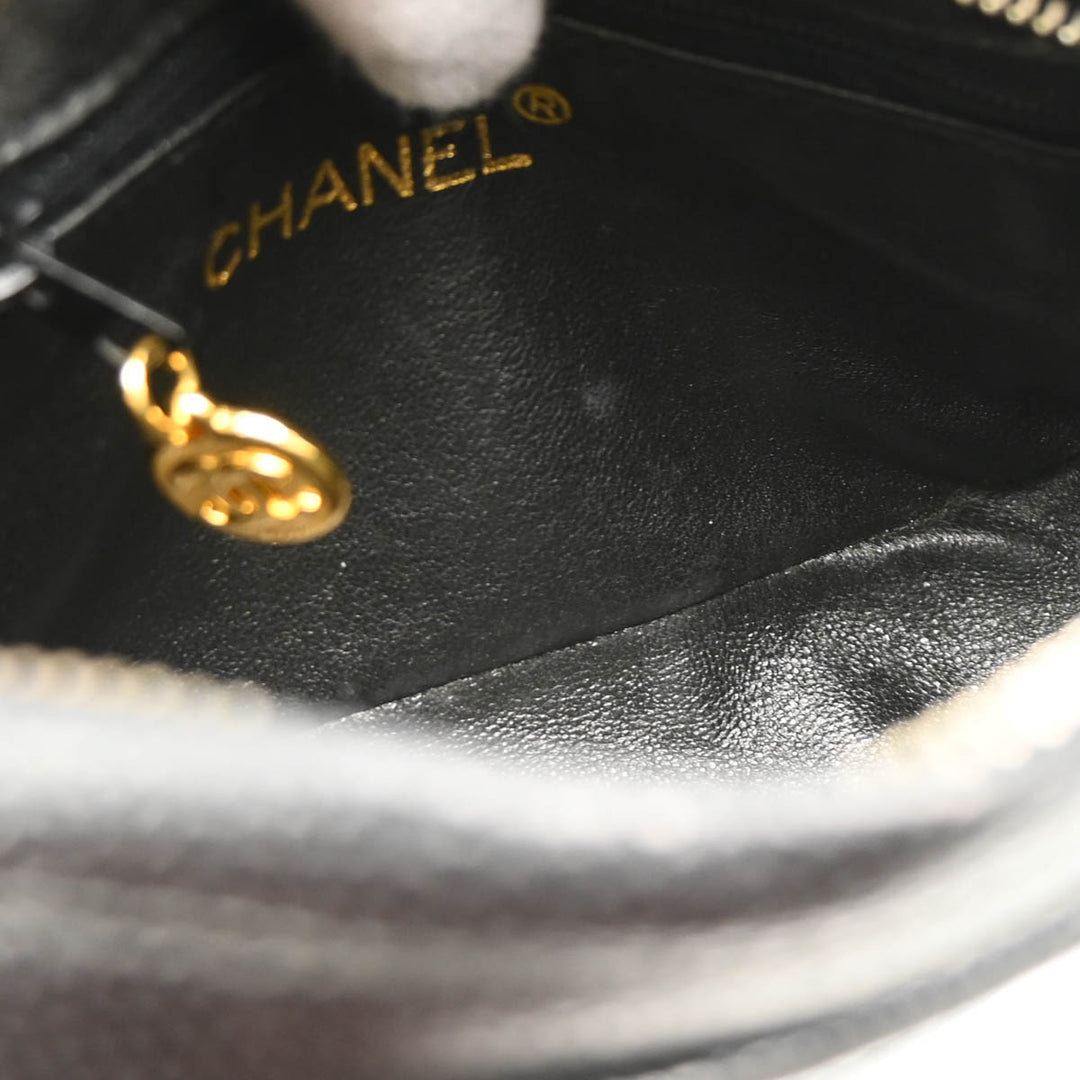 Chanel 1991-1994 Black Caviar Camera Bag Mini – AMORE