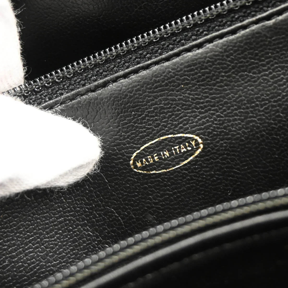 Chanel 1994-1996 Black Caviar Triple CC Shoulder Tote Bag