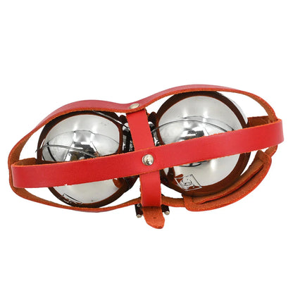 Chanel Petanque Ball Set Red Silver Small Good
