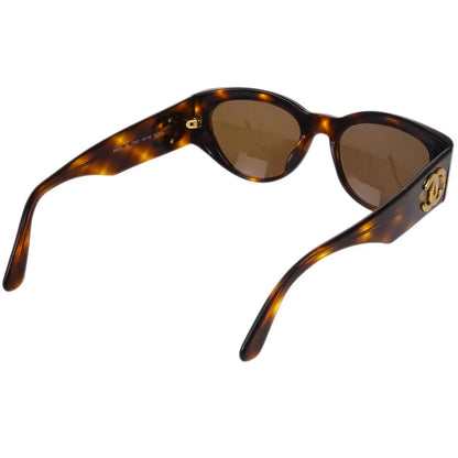 Chanel Sunglasses Eyewear Brown Small Good
