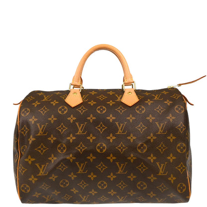 Louis Vuitton 2007 Monogram Speedy 35 Handbag M41524