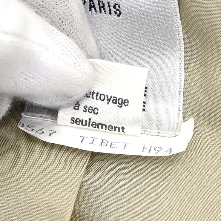 Celine Setup Suit Jacket Skirt Beige #40