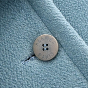 Hermes Double Breasted Coat Light Blue #36