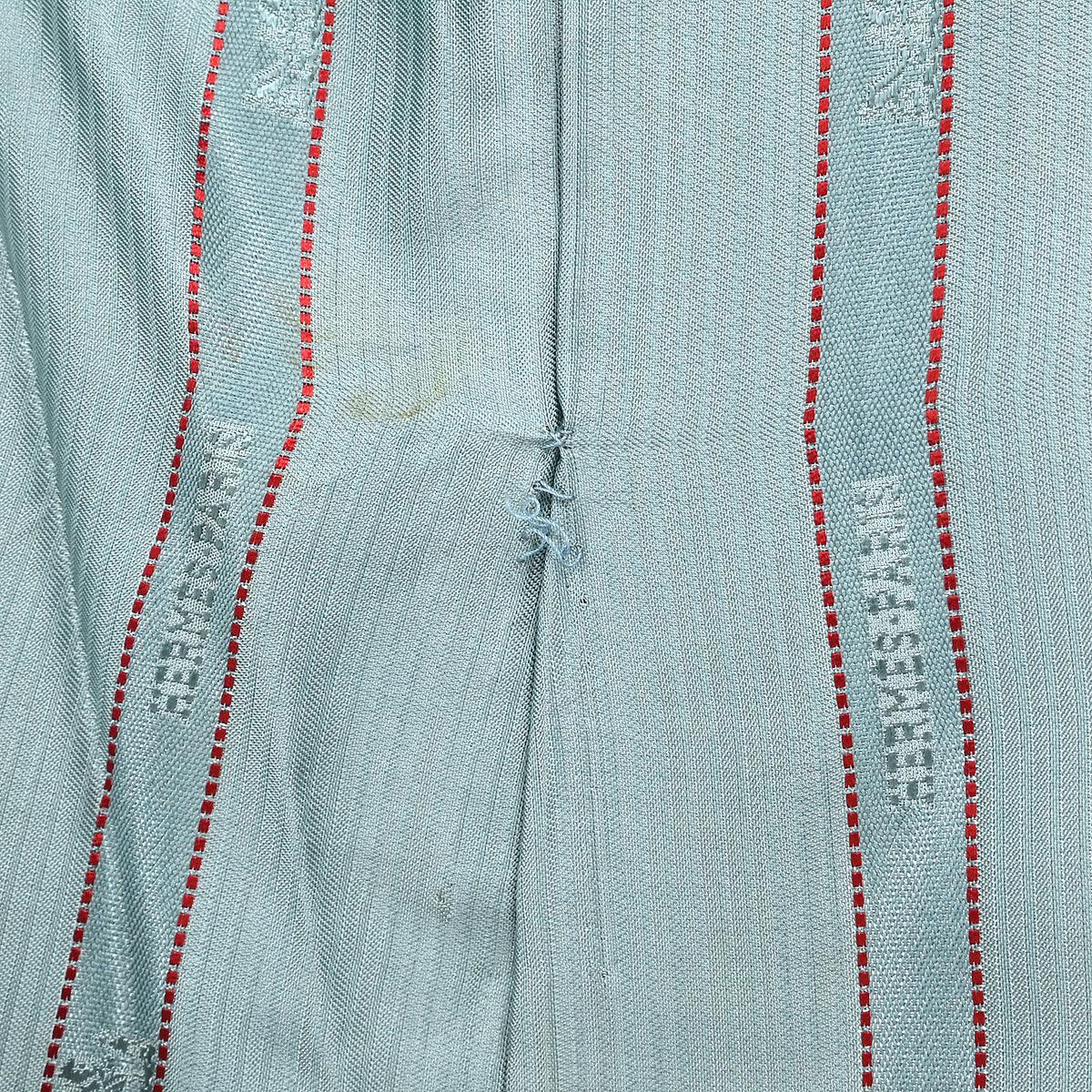 Hermes Double Breasted Coat Light Blue #36