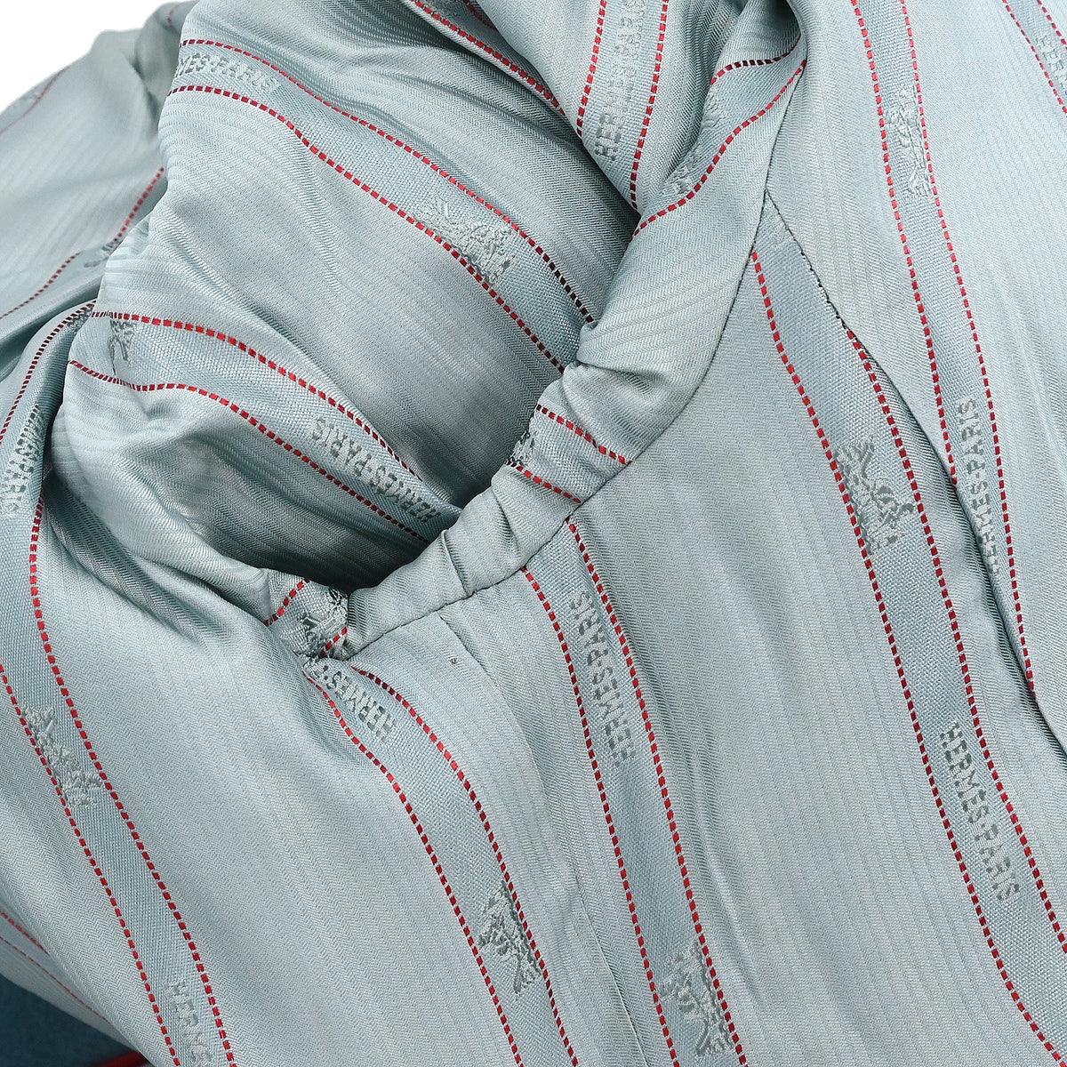 Hermes Double Breasted Coat Light Blue #36