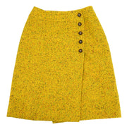 Chanel 2001 Skirt Yellow #38