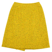 Chanel 2001 Skirt Yellow #38
