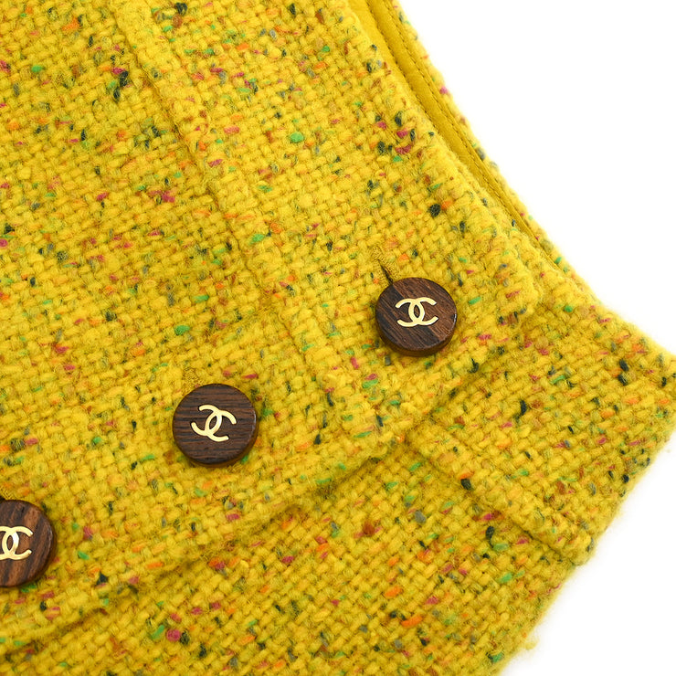 Chanel 2001 Skirt Yellow #38
