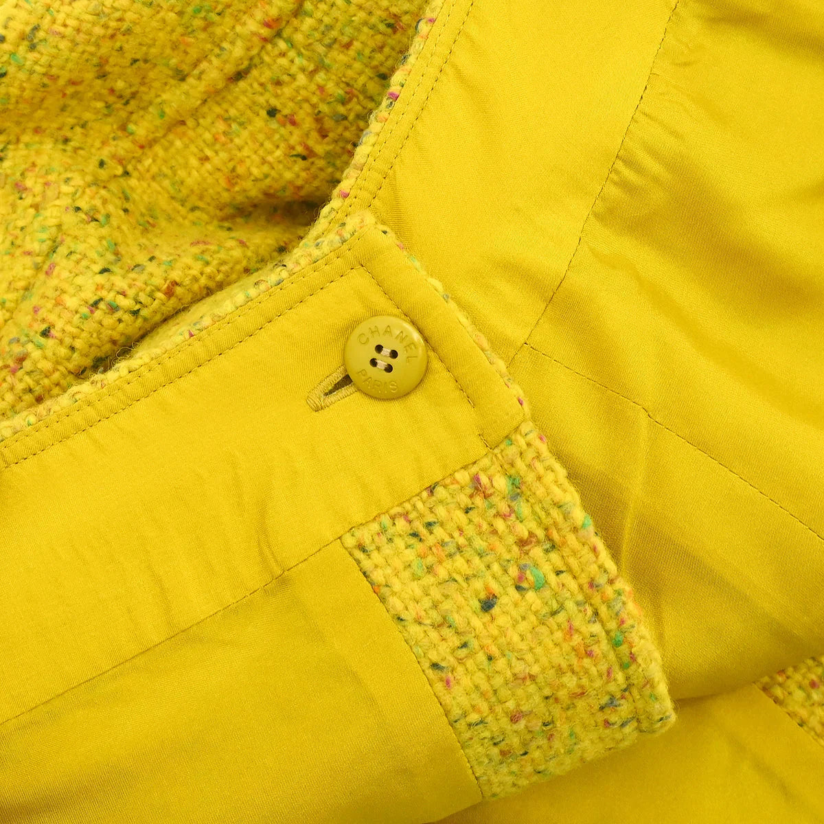 Chanel 2001 Skirt Yellow #38