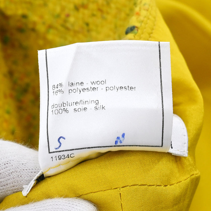Chanel 2001 Skirt Yellow #38
