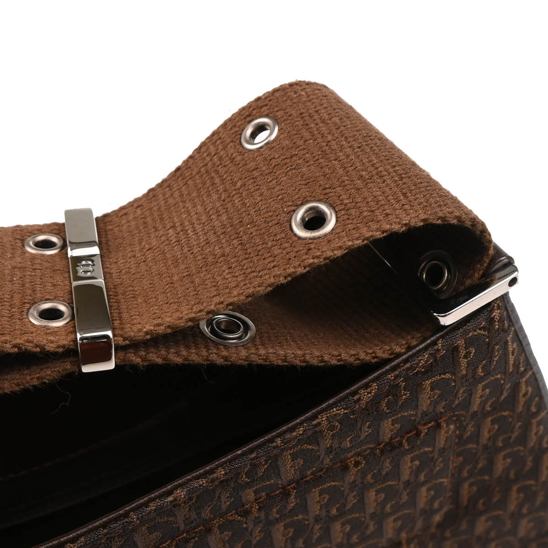 Christian Dior 2002 Brown Trotter Street Chic Shoulder Bag