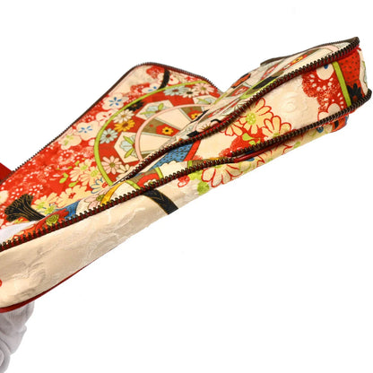 Christian 2001 Dior Multicolor Silk Embroidered Saddle Clutch