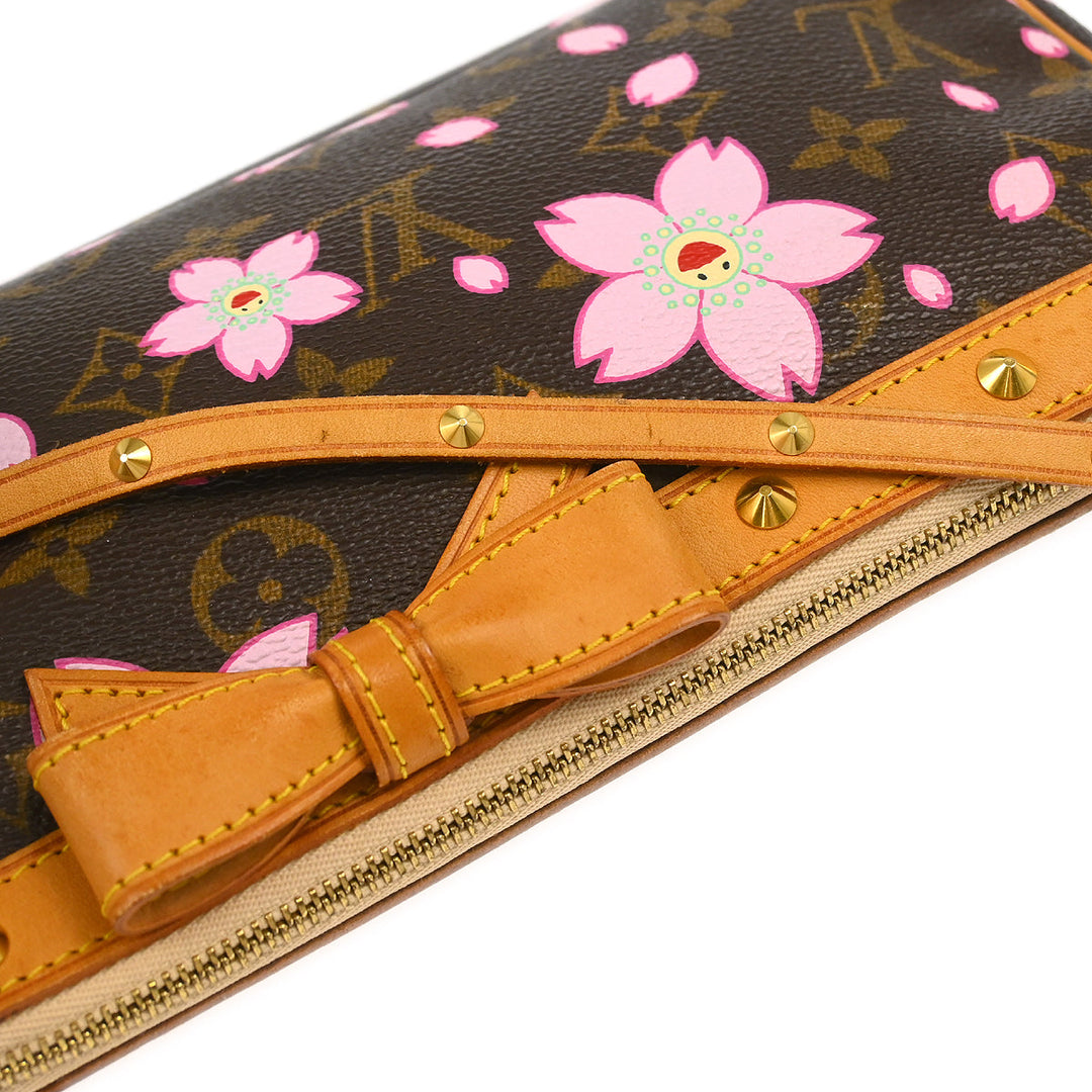 Louis Vuitton 2003 Cherry Blossom Pochette Accessoires