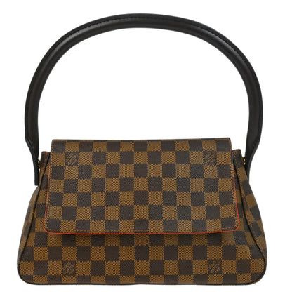 Louis Vuitton 2002 Damier Mini Looping Handbag N51158