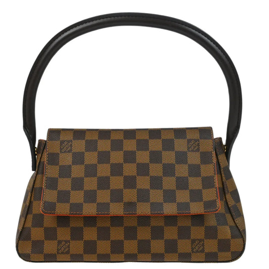 Louis Vuitton 2002 Damier Mini Looping Handbag N51158