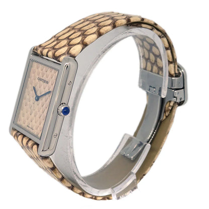 Cartier * Tank Solo Ref.3169 Quartz Watch SS
