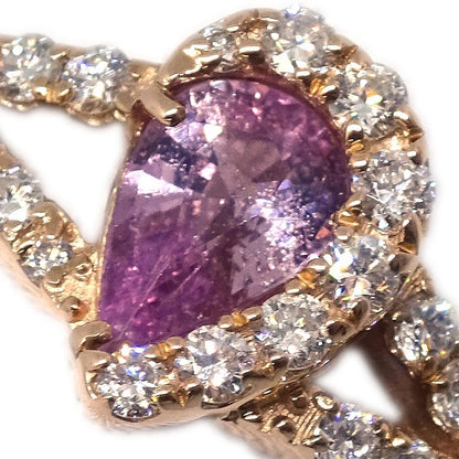 18K Sapphire Diamond Ring #51
