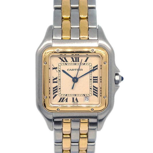 Cartier Panthere MM Quartz Watch SS 18KYG
