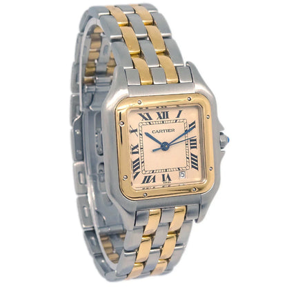 Cartier Panthere MM Quartz Watch SS 18KYG