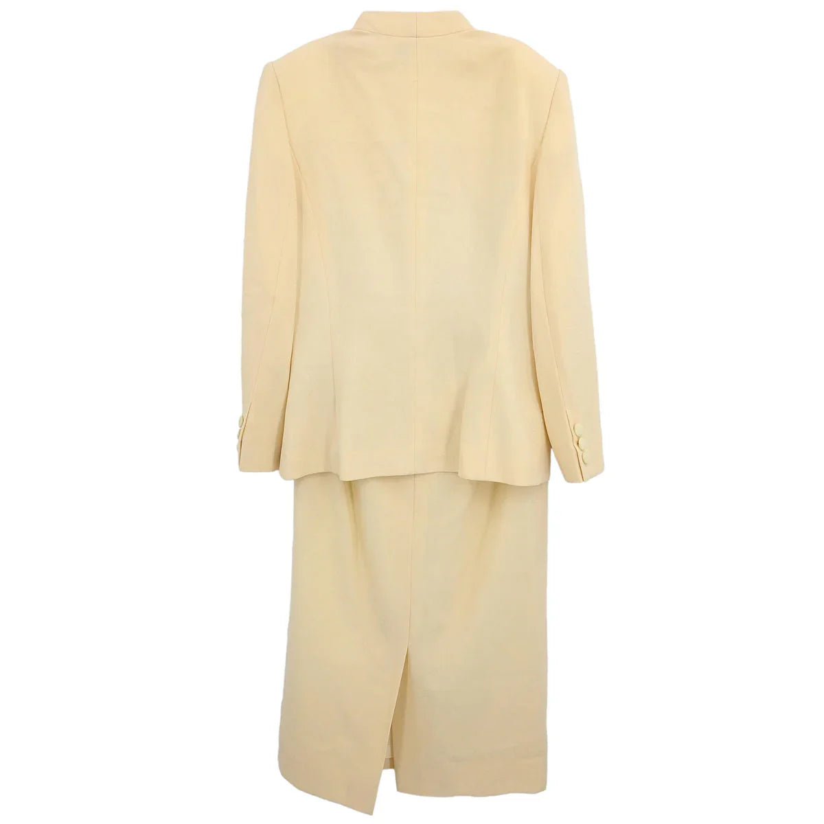 Givenchy Setup Suit Jacket Skirt Ivory #36