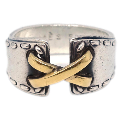 Hermes Mexico Ring 925 Gold #51 #11