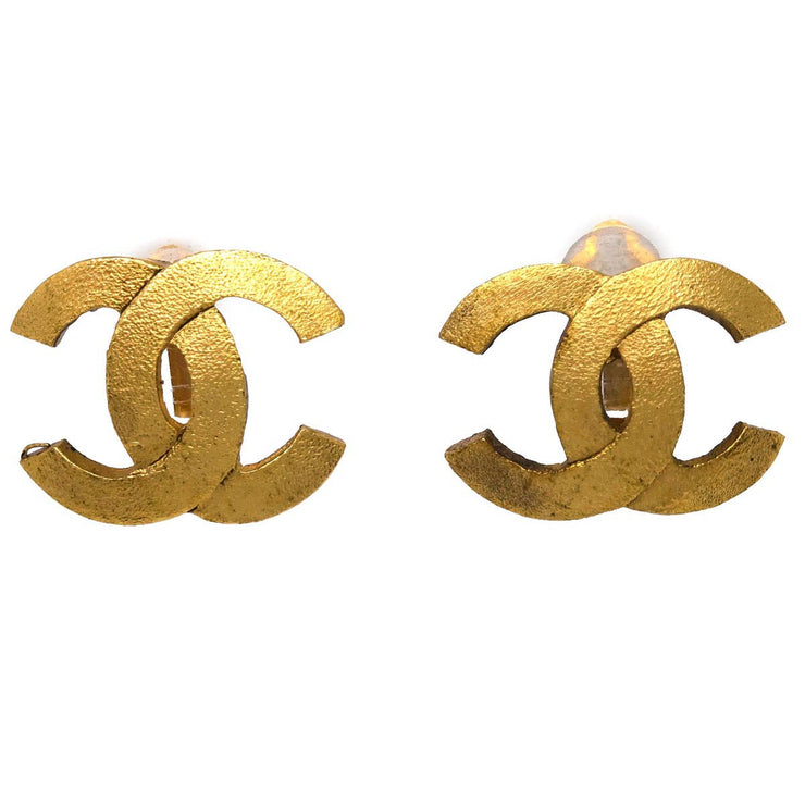 Chanel Gold CC Earrings Clip-On 2914/29