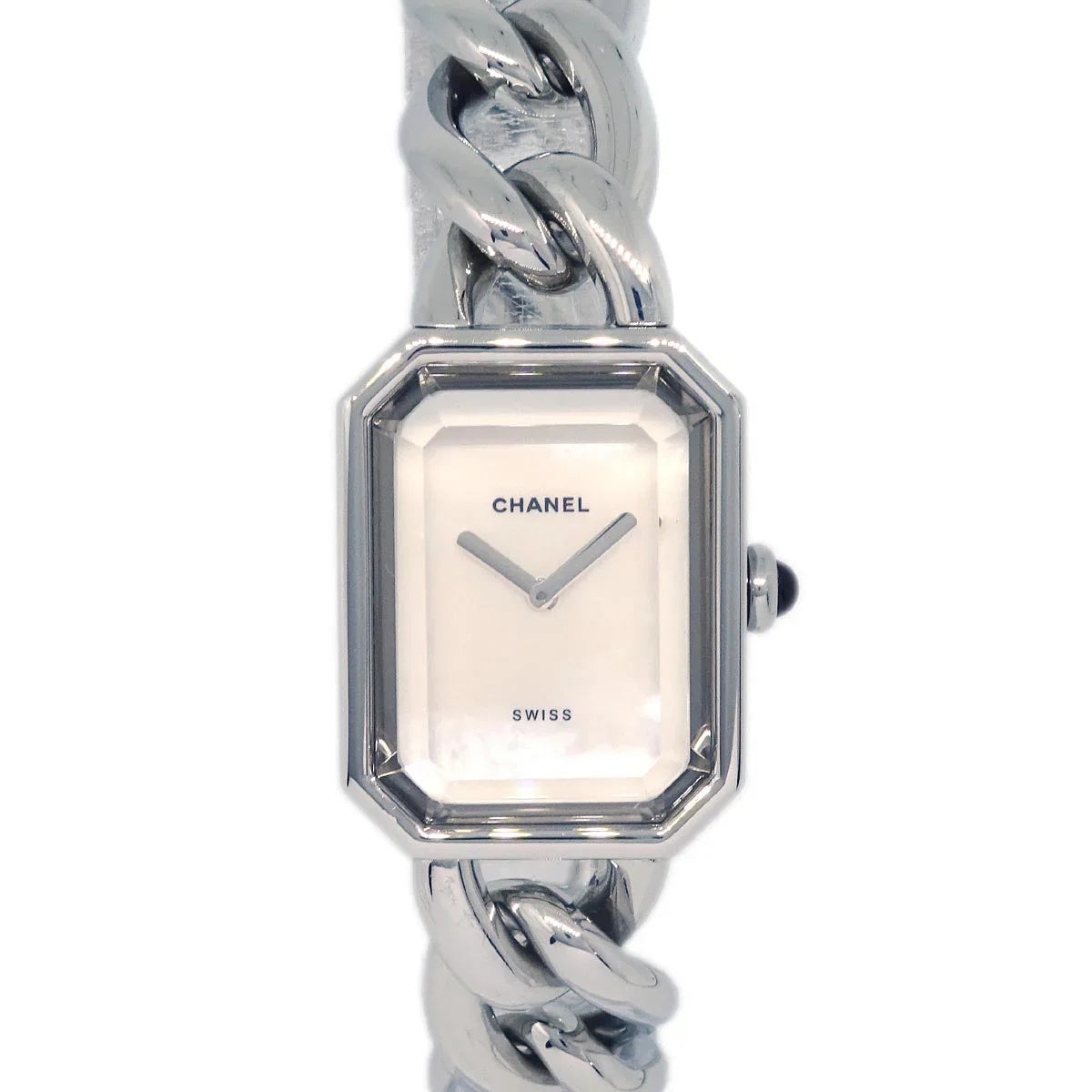 Chanel Premiere Quartz Watch SS Shell #M