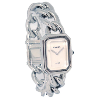 Chanel Premiere Quartz Watch SS Shell #M