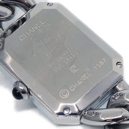 Chanel Premiere Quartz Watch SS Shell #M