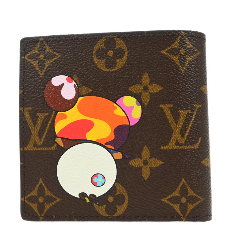 Louis Vuitton 2004 Monogram Porte Cartes Credit Monnaie Wallet M61666