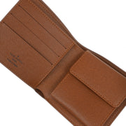 Louis Vuitton 2004 Monogram Porte Cartes Credit Monnaie Wallet M61666